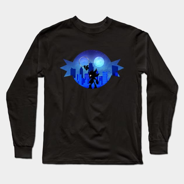 Go Faster! Long Sleeve T-Shirt by JONHD